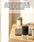 Load image into Gallery viewer, The Glow - Waterless Essential Oil Diffuser - Wireless, Portable, 800 sq. ft. - Matte Black